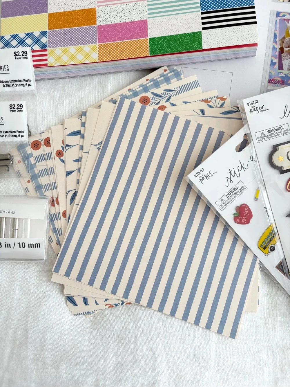 Scrapbook Supplies Bundle